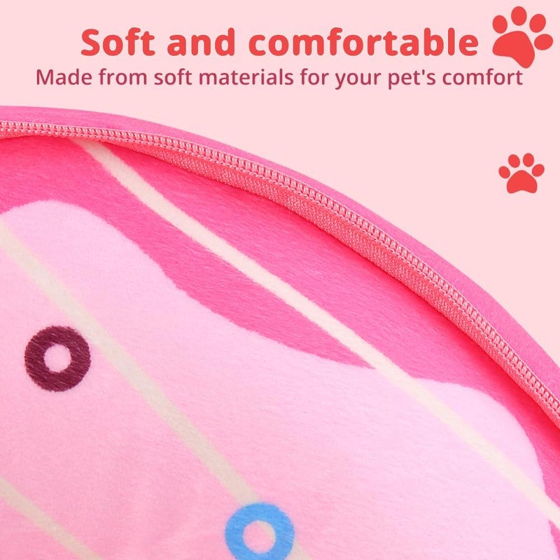 Inspack Soft Dog Cone Collar, Inflatable Cones Alternative After Surgery with Anti-Lick Shield, for Large/Medium/Small Dogs to Stop Licking, Elizabethan Neck Ecollars of Shame, Comfy Pillow Recovery, S - Image 3